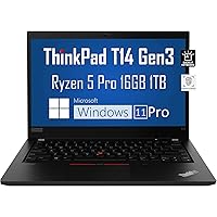2024 Lenovo ThinkPad T14 Gen 3 Business Laptop (14