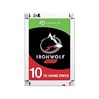 Seagate IronWolf 10Tb NAS Internal Hard Drive HDD – 3.5 Inch SATA 6GB/S 7200 RPM 256MB Cache for Raid Network Attached Storage (ST10000VN0004)