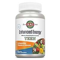 Kal Enhanced Energy for Teens Tablets, 60 Count
