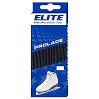 Elite Figure Skating, Figure Skate Laces, One Pair of Pro Lace Non-Waxed Laces (Size/Color Choice)