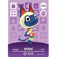 Mitzi - Nintendo Animal Crossing Happy Home Designer Amiibo Card - 226