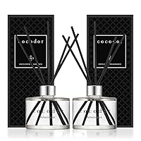COCODOR Signature Reed Diffuser/Refreshing Air / 6.7oz(200ml) / 2 Pack/Reed Diffuser, Reed Diffuser Set, Oil Diffuser & Reed Diffuser Sticks, Home Decor & Office Decor, Fragrance and Gifts