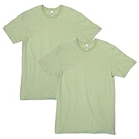 American Apparel Unisex CVC T-Shirt, Style G2001CVC, 2-Pack