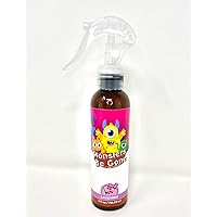 Monsters Be Gone Body and Linen Spray Lavender Odor Neutralizer Natural Non-Toxic Child Confidence Builder Room Freshener