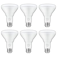 SHINESTAR 6-Pack BR30 LED Bulb 65W Equivalent, Recessed Light Bulbs, 5000K Daylight White, Dimmable, 650LM, E26 Base