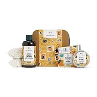 Zingy & Zesty Satsuma Essentials Gift Set – Nourishing & Refreshing Vegan Skincare Treats – 5 Items