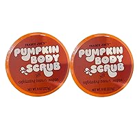 Trader Joe's Pumpkin Body Scrub Silky Skin Sensation 8 oz- Pack of 2