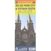 Ho Chi Minh City & Southern Vietnam Travel Reference Map 1:13K/1:920K
