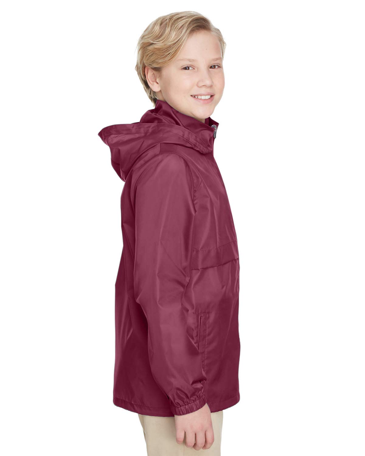 Team 365 Youth Zone Protect Lightweight Jacket M SPORT MAROON