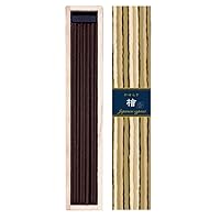 KAYURAGI - Japanese Cypress 40 Sticks w/ Incense Holder by NIPPON KODO, Japanese Quality Incense