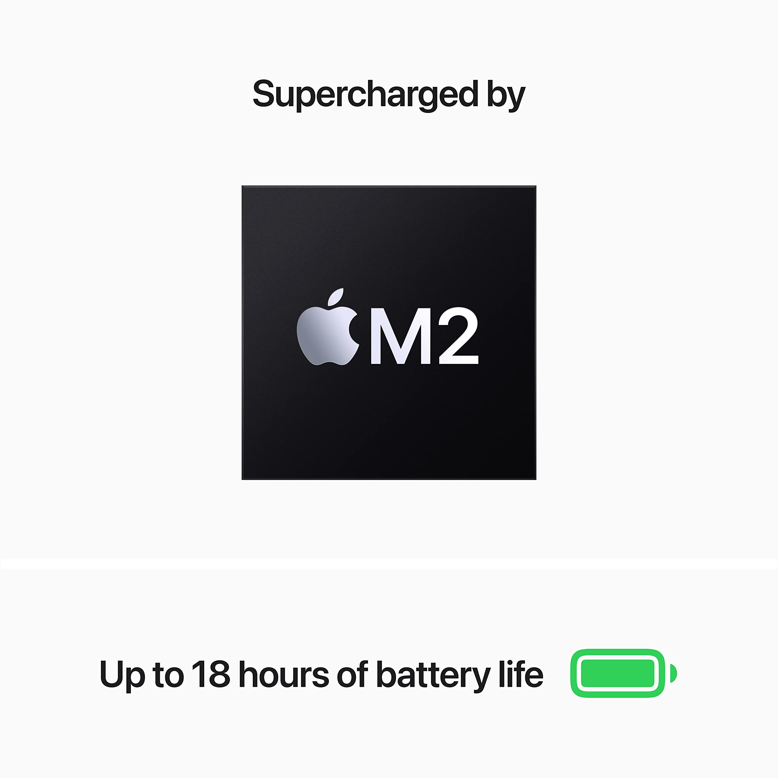 Apple 2022 MacBook Air M2 Chip (13-inch, 8GB RAM, 512GB SSD Storage) (QWERTY English) Starlight (Renewed Premium)