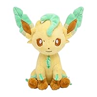 Pokémon Center: Leafeon Sitting Cuties Plush, 6 Inch
