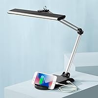 360 Lighting Flynn Modern Task Desk Lamp with USB Charging Port and Phone Cradle LED 25