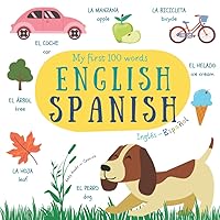 My First 100 Words Book English Spanish Inglés Español | Baby Books in Spanish: My First Bilingual Small Picture Dictionary | Libros En Español Para Bebes | Mis Primeras 100 Palabras