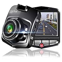 Dash Camera - MASO 2.4″ 1080P HD Car DVR Camera Dash Cam Video Recorder Night Vision G-Sensor 170° Night Vision Dual Lens Dash Cam Front and Rear Camera