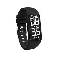Kids Fitness Tracker, Fitness Watch for Girls Boys Watches Ages 5-15, Waterproof Sport Kids Pedometer Watch with Alarm Clock, Stopwatch, Non Bluetooth Digital Watches for Kids, Teen Boy Gift Ideas