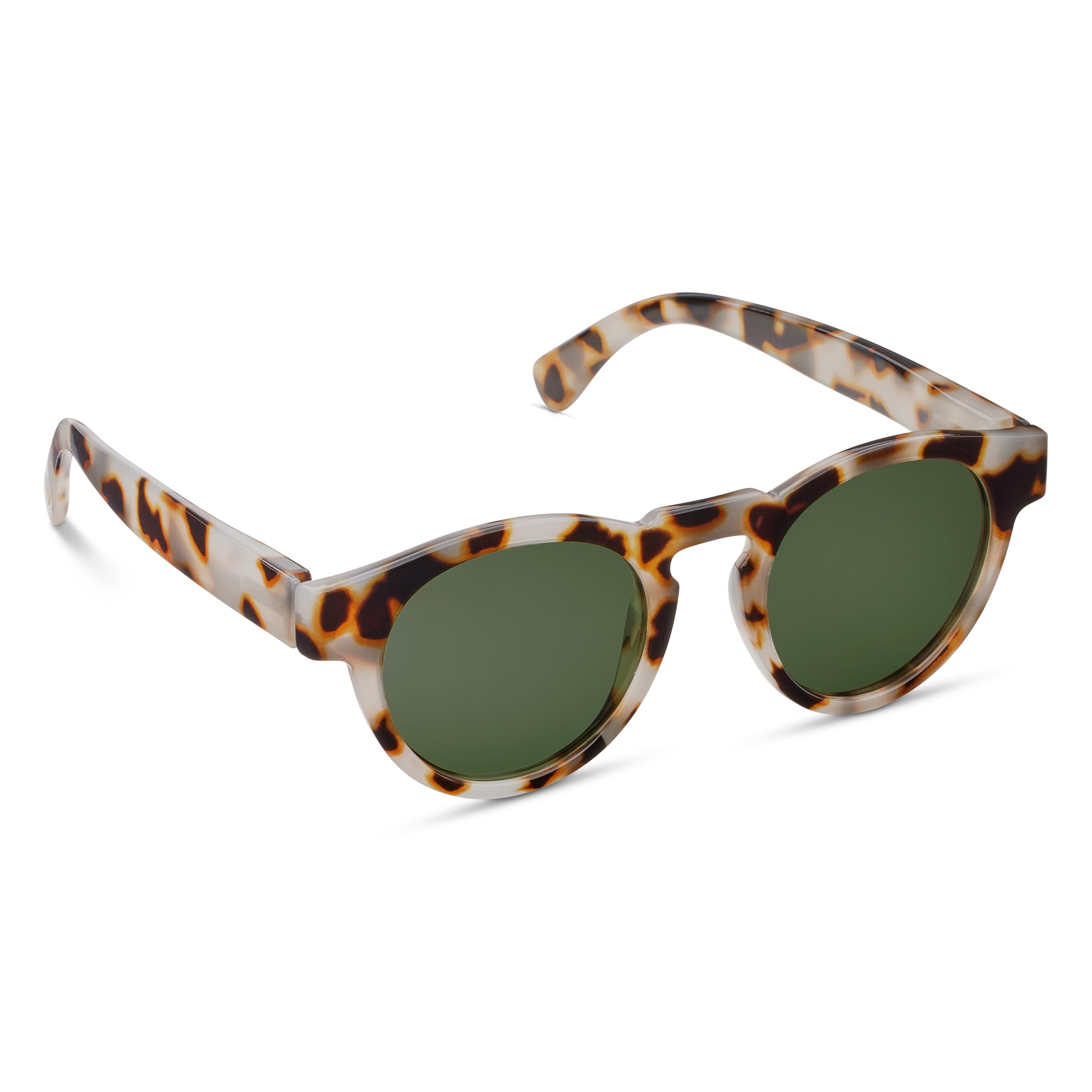 Peepers by PeeperSpecs Women's Nantucket-Reading Sunglasses Round, Chai Tortoise, 2.00 + 2