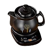 Heat-Resistant Ceramic Pot,Fully Automatic Chinese Medicine Pot,Electric Kettle Health Pot,for Pharmacies Home Kitchen