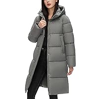 Long Winter Coat Women's Parka Down Jacket Warm Hooded Coat Thickened Snow Coat Coat Down Jacket