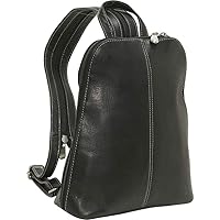 Leather U-Zip Bag - Women's Designer Leather Sling/Backpack - Versatile Bag With Adjustable & Convertible Strap