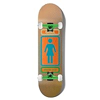 Girl Skateboard Assembly Gass 93 Til Orange Gradient 8.5