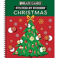 Brain Games - Sticker by Number: Christmas (28 Images to Sticker - Christmas Tree Cover) (Volume 2) Brain Games - Sticker by Number: Christmas (28 Images to Sticker - Christmas Tree Cover) (Volume 2) Spiral-bound