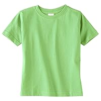Rabbit Skins Toddler's 4.5 Oz. Fine Jersey T-Shirt, 4T, Key Lime