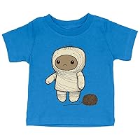 Drawing Print Baby Jersey T-Shirt - Graphic Baby T-Shirt - Art T-Shirt for Babies