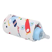 42°C Constant USB Baby Bottle Warmer Portable Milk Water Feeding Bottle Heater Insulated Bag(White)