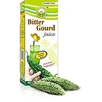 Bitter Gourd Juice, Karela Juice, 16.23 Fl Oz (480ml), No Sugar or Artificial Colors Added