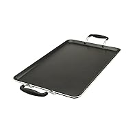 Ecolution Artistry Nonstick, 12-Inch x 18-Inch Griddle, Black
