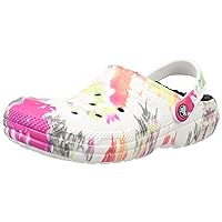 Unisex-Adult Classic Lined Tie-Dye Clog