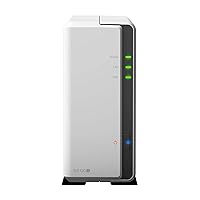 Synology DS120j 1 bay NAS DiskStation (Diskless), 512MB DDR3L