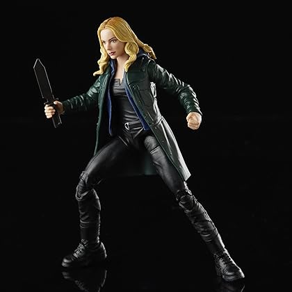 Marvel Avengers Legends Sharon Carter 6-inch Action Figure, Disney+ Series, MCU, Includes 4 Accessories & 2 Build-A-Figure Parts, F3860