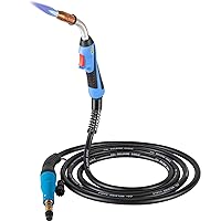 VEVOR Mig Welding Gun 250Amp 15Ft, fit for Torch Welder Gun Miller Welding Gun M-25 Welding Torch Stinger Replacement fit for Miller M-25 Part Number 169598 fit 0.030