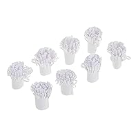Paper Frills, Elegant Decorative Holders for Lamb and Pork Chops and Small Chicken Legs, 5/8