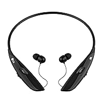 LG Electronics Tone Ultra HBS-810 Bluetooth Wireless Stereo Headset - Retail Packaging - Black