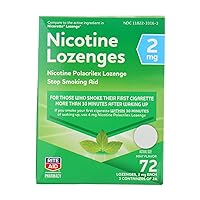 Rite Aid Mint Nicotine Lozenges, 2mg - 72 Lozenges | Quit Smoking Products