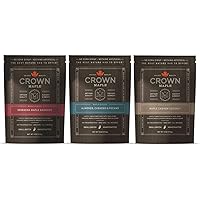 Crown Maple Glazed Nuts, Variety Pack, 4 oz (Pack of 3)