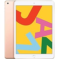 2019 Apple iPad (10.2-inch, Wi-Fi, 128GB) - Gold (Renewed Premium)