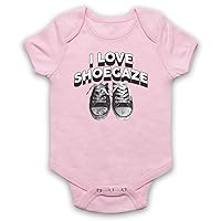 Unisex-Babys' I Love Shoegaze Indie Alternative Rock Fan Baby Grow