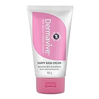 Diaper/Nappy Rash Cream, Soothing Diaper Rash Cream, Baby Rash Ointment, Fast-Acting Rash Relief for Infants & Babies, Gentle Diaper Cream, 100g