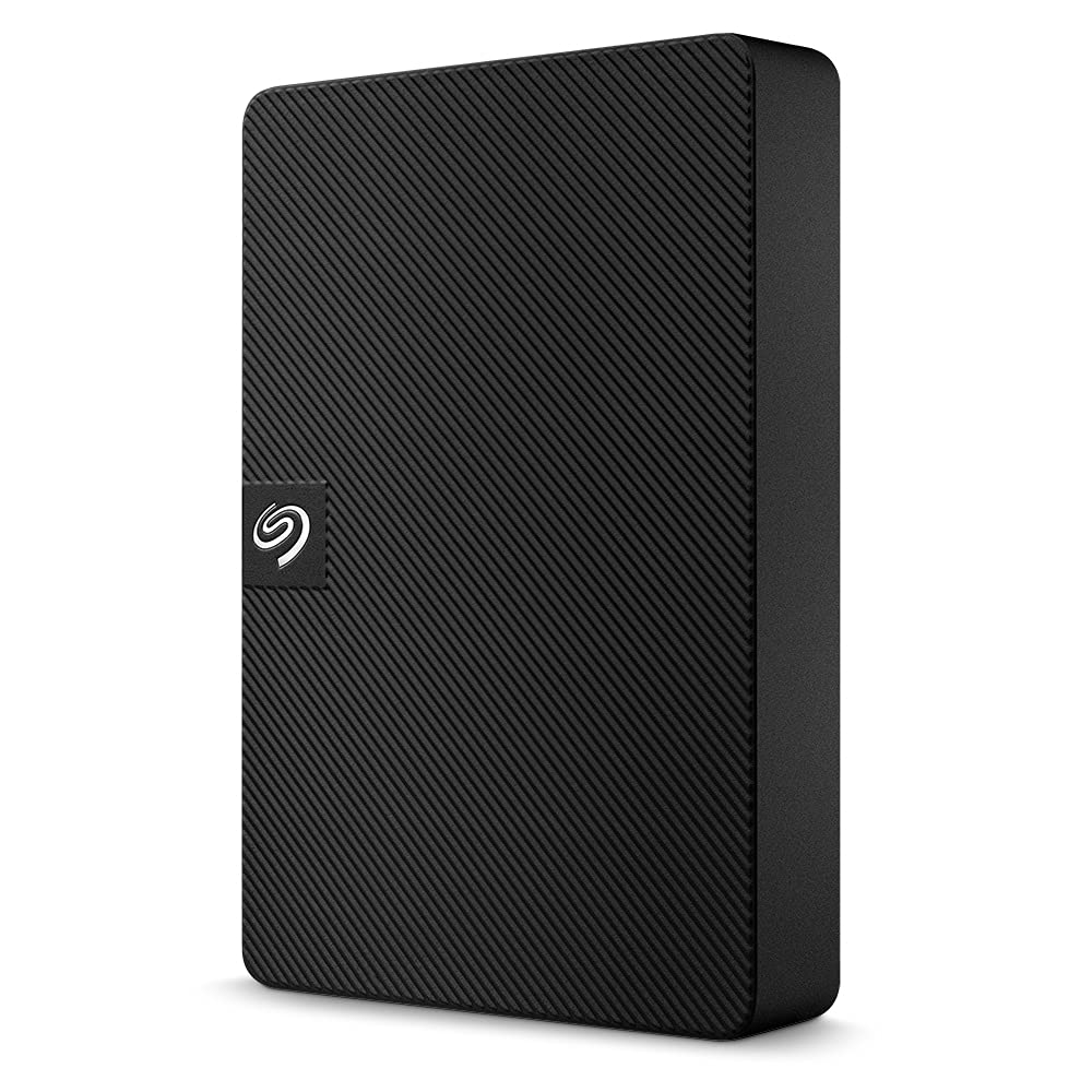 Seagate Expansion Portable 4TB External Hard Drive HDD - 2.5 Inch USB 3.0, for Mac and PC with Rescue Data Recovery Services (STKM4000400)