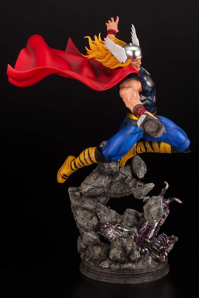Kotobukiya Marvel Universe Avengers: Thor Fine Art Statue, Multicolor