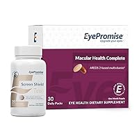 EyePromise Macular Health Complete + Multi and Screen Shield Teen Chewable Eye Vitamin