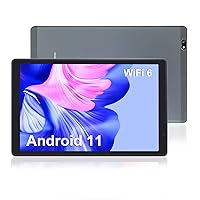 weelikeit Tablet 10.1inch, Android 11 Tablet with WiFi6, 3GB RAM 32GB ROM,1280x800 HD Glass Touchscreen,Bluetooth 5.0,6000mAh,Metal Shell (Silver)
