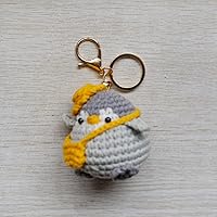 WellieSTR DIY Knitting Kit Craft Amigurumi Knit and Crochet Kit Stuffed Penguin Crochet Kit -Crochet Your own Amigurumi Doll