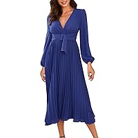 Womens Fashion Crew Neck Long Sleeves Plain Mini Short Dress for Wedding Guest Homecoming Dresses for Teens