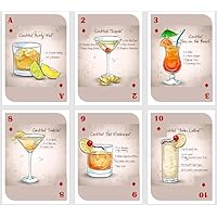 Drinking Playing Cards. Playing Cards with Cocktail Recipes. Party Playing Cards. Standard Playing Cards. Poker Cards. Bridge Cards.