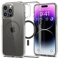 Spigen Ultra Hybrid (MagFit) [Anti-Yellowing Technology] Designed for iPhone 14 Pro Max Case (2022) - Graphite